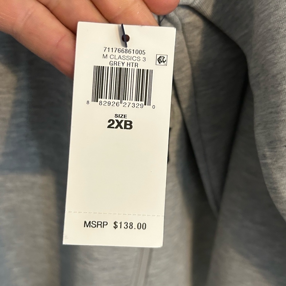 Polo Ralph Lauren Men’s full zip NWT Gray Jogger Jacket 2XL - Picture 6 of 8